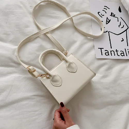 Woman Small Square Bag New Popular Retro Mini Handbags Literary Crowds Shoulder Messenger Female Bag Bags for Women Purse